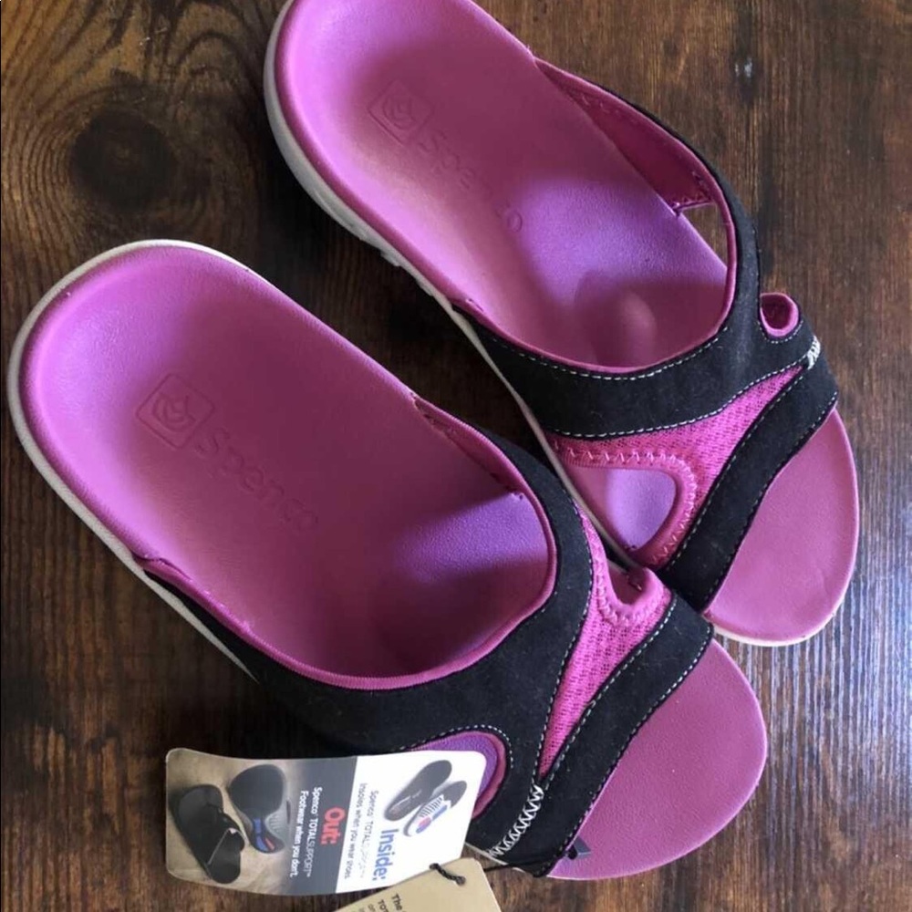 Spenco “love your feet” total support slip on sandals